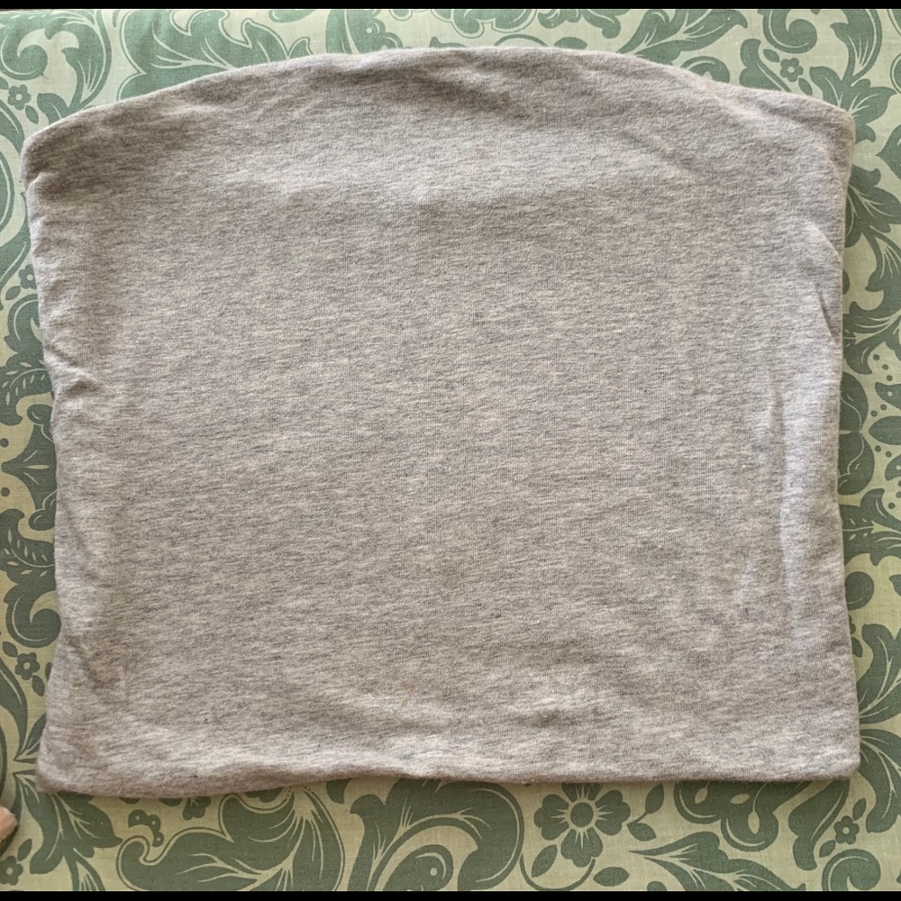 Brandy Melville grey tube top